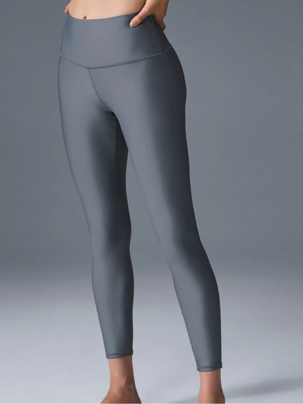 ALO Yoga High-Rise Gray Leggings
